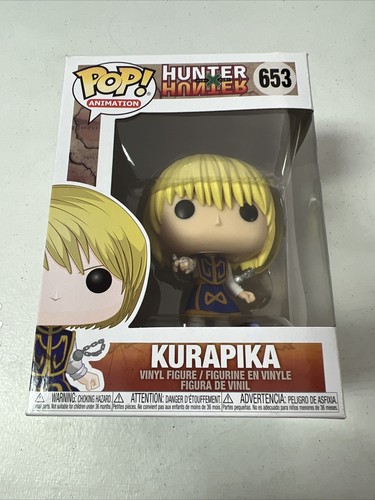 Funko Pop! Animé Hunter X Hunter Kurapika Vinyle Figurine #653 Funko Pop! Animé Hunter X Hunter Kurapika Vinyle Figurine #653 | Funko Pop | 2 Funko Pop! Animé Hunter X Hunter Kurapika Vinyle Figurine #653 | Funko Pop