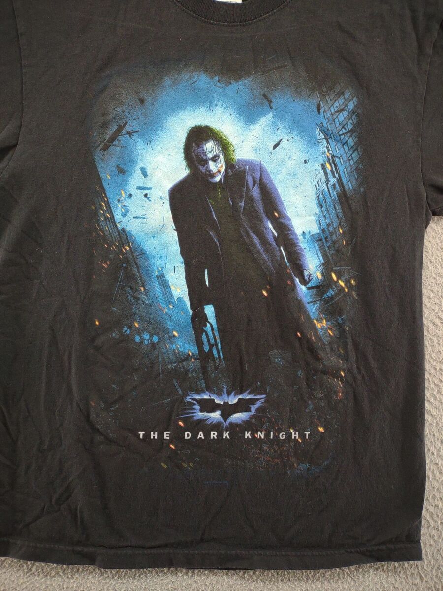 The Dark Knight The Joker Movie Promo T-Shirt 2008 Heath The Dark Knight The Joker Movie Promo T-Shirt 2008 Heath