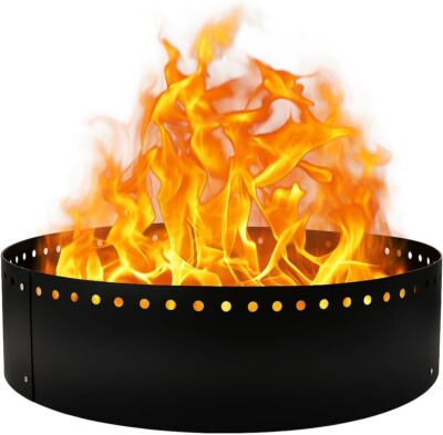 FEBTECH 48'' Smokeless Fire Ring for Outdoor Fire Pits