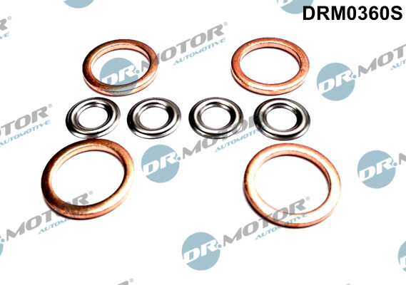 Dr.Motor Automotive DRM0360S Seal Kit, Injector Nozzle For CitroËN Fiat Peugeot-image