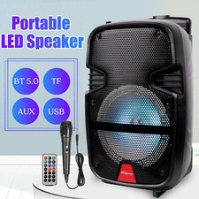 3000 Watts Wireless Portable Party Bluetooth Speaker With Microphone  Remote