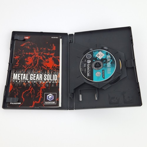 Juego Nintendo Gamecube: Metal Gear Solid The Twin Snakes - CD Anl EMBALAJE ORIGINAL PAL - Imagen 6 de 6