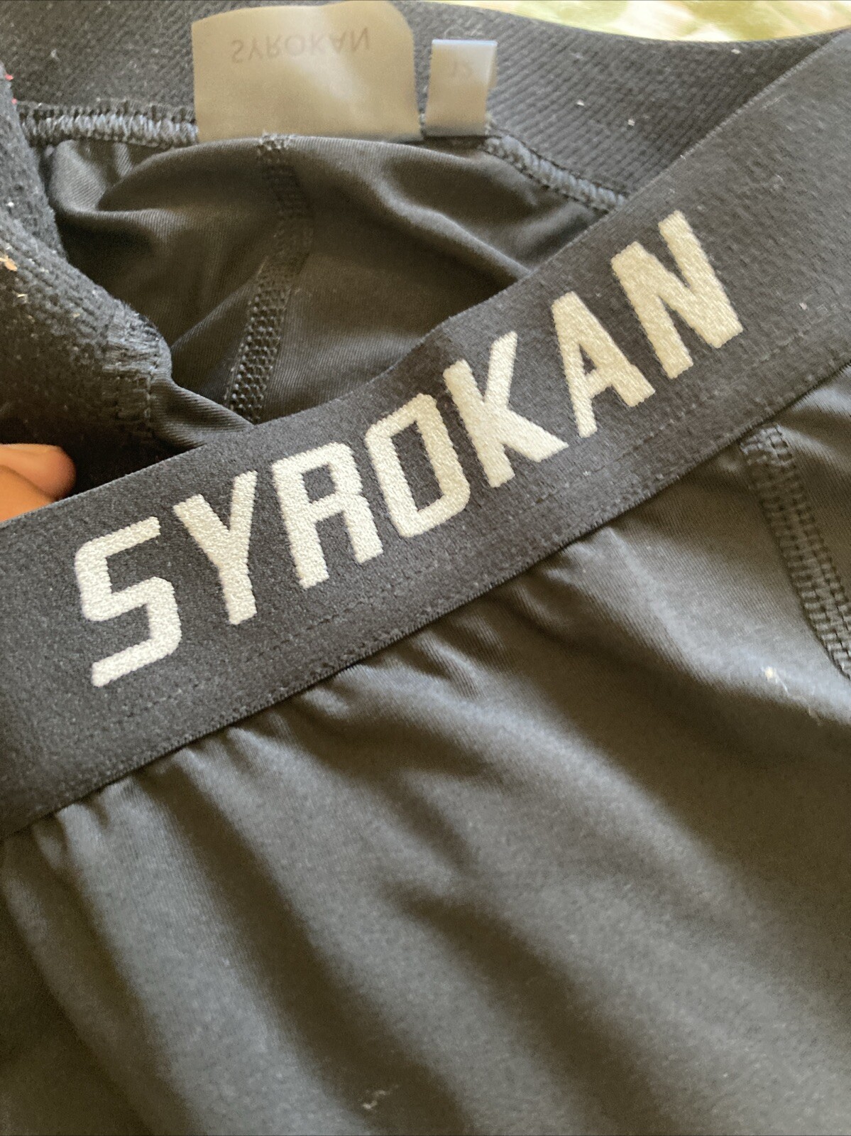 Syrokan Solid Black Athletic Ankle Compression Le… - image 5