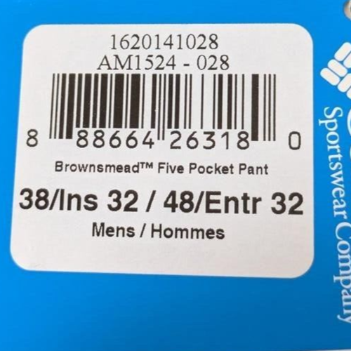 Columbia Men's Brownsmead Cargo Five-Pocket Pants- Grey - Picture 20 of 26