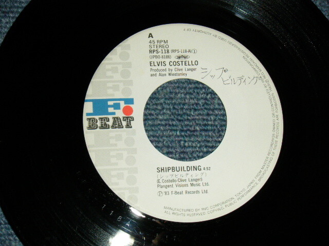 ELVIS COSTELLO Japan 1983 RPS-118 NM 7