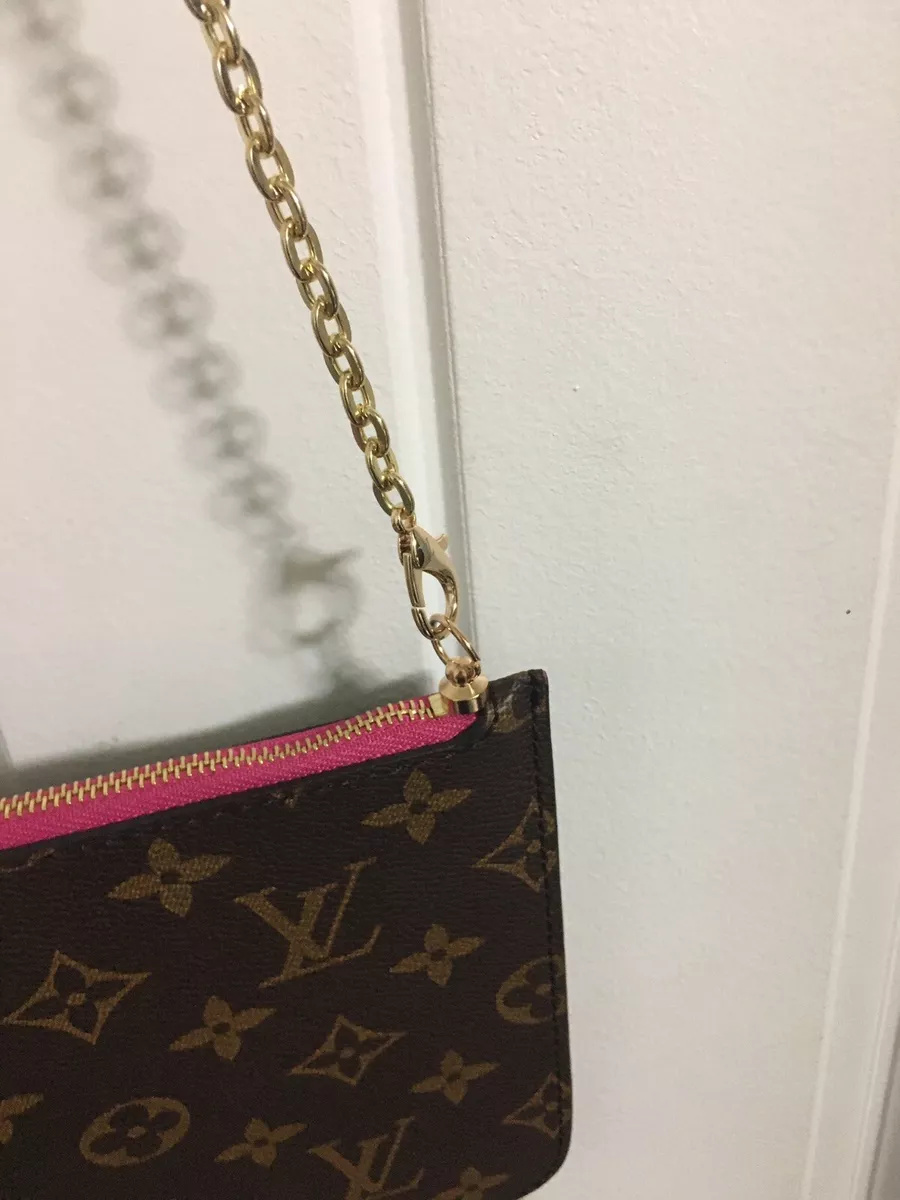 Conversion Kit For Louis Vuitton Neverfull Pouch (Gold & Silver  Available)