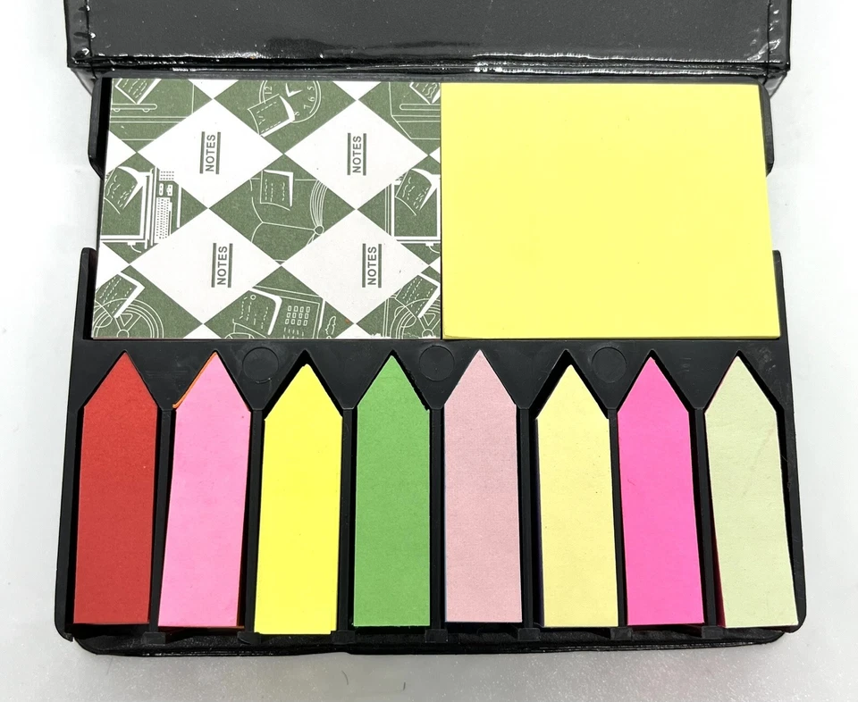 New Honda Car Company Sticky Memo Notes Holder Index Tab Flags Book Marker Note - Image 4 of 4