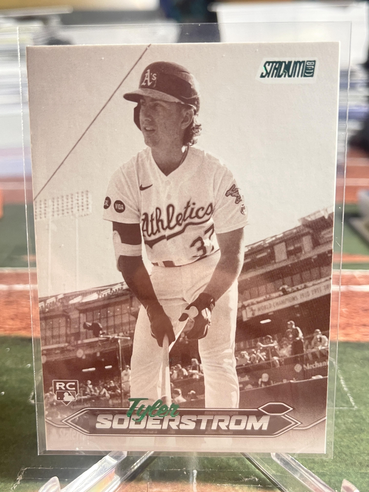 2024 Stadium Club #215 Tyler Soderstrom Sepia