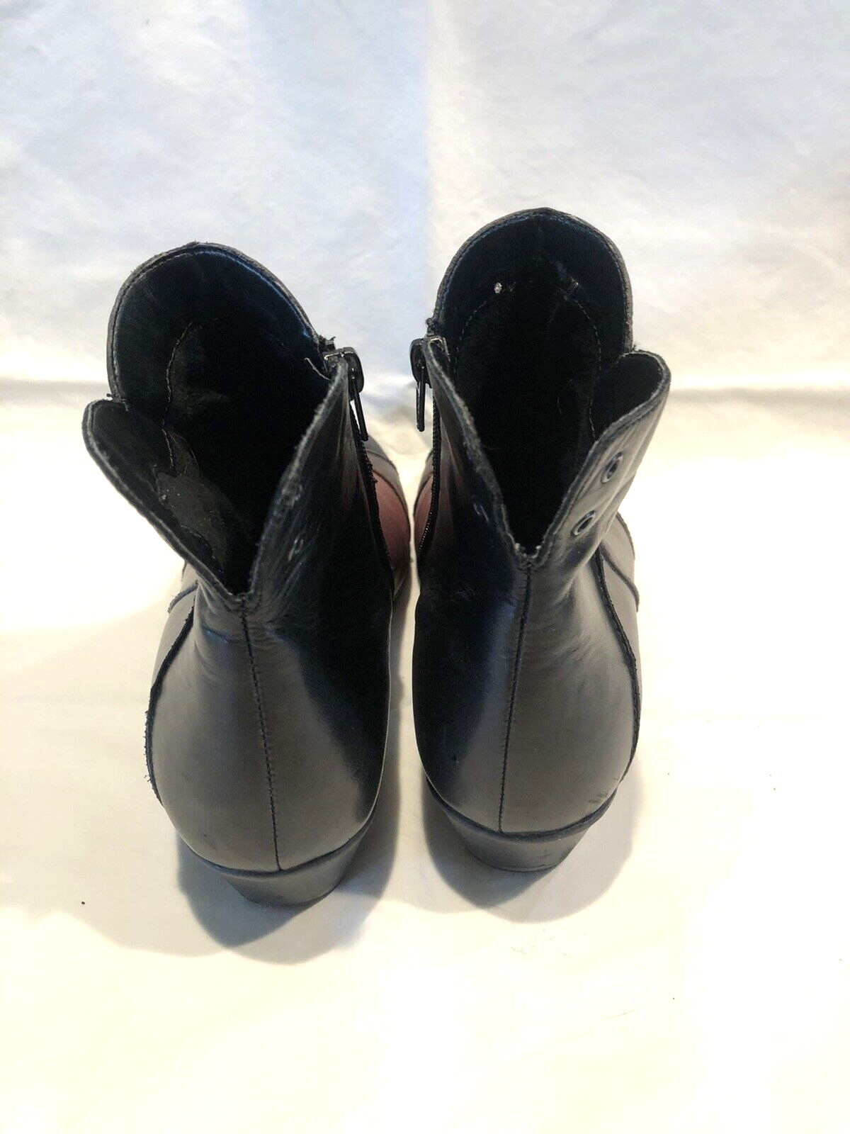 REMONTE PATCHWORK BLACK RED GREY  LEATHER ANKLE B… - image 4