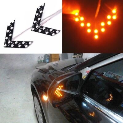 20X Car rear view mirror Indicator Lamp LED arrow panel light Auto Turn Signal