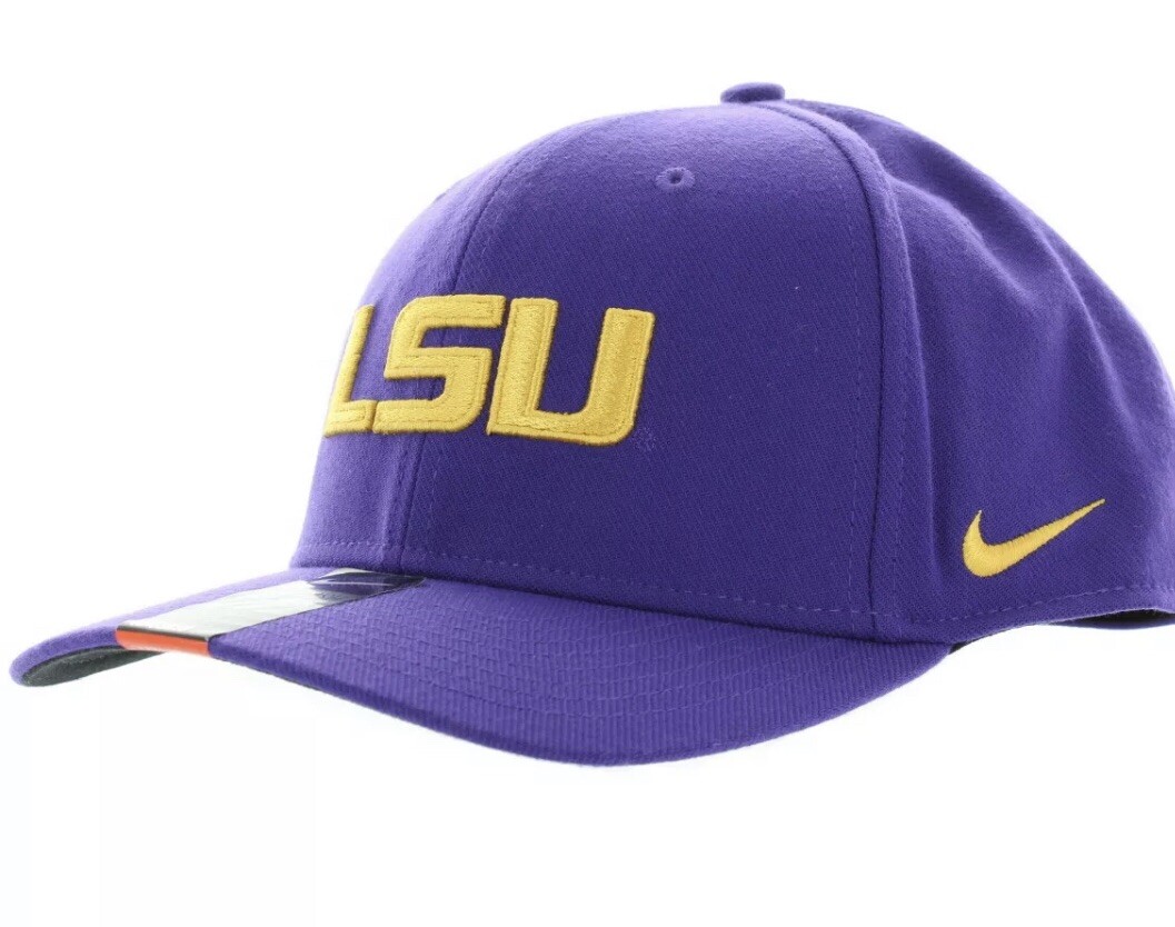 Nike Purple LSU Tigers Dri‑fit Swoosh 