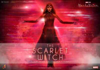 HOT TOYS  SCARLET WITCH WANDA VISION MARVEL TMS 036  FACTORY SEALED DOUBLE BOXED
