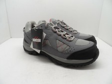 Aggressor Women's Steel Toe SP Safety Athletic Shoe 2501 Gray Pink Size 8M