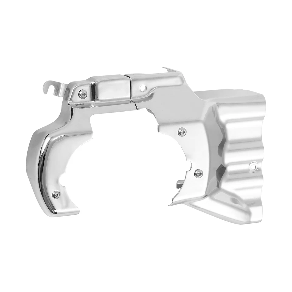 Engine Transmission Interface &Inner Primary Cover Trim For Harley Softail 07-17 - Image 3 of 4