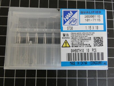 10 x HAM Mikrobohrer ST30 1.15 x 10