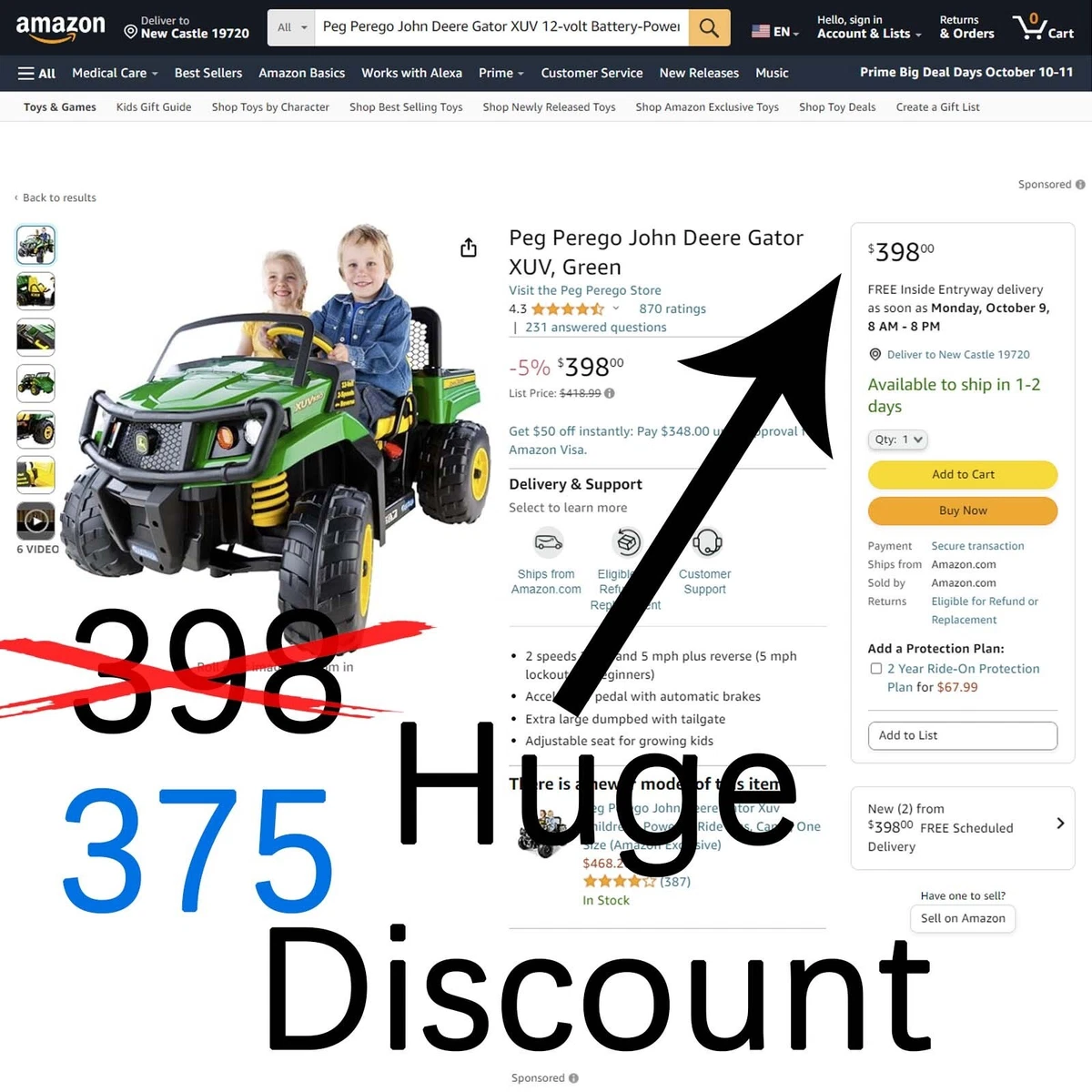 Peg perego battery powered ride on toys deals