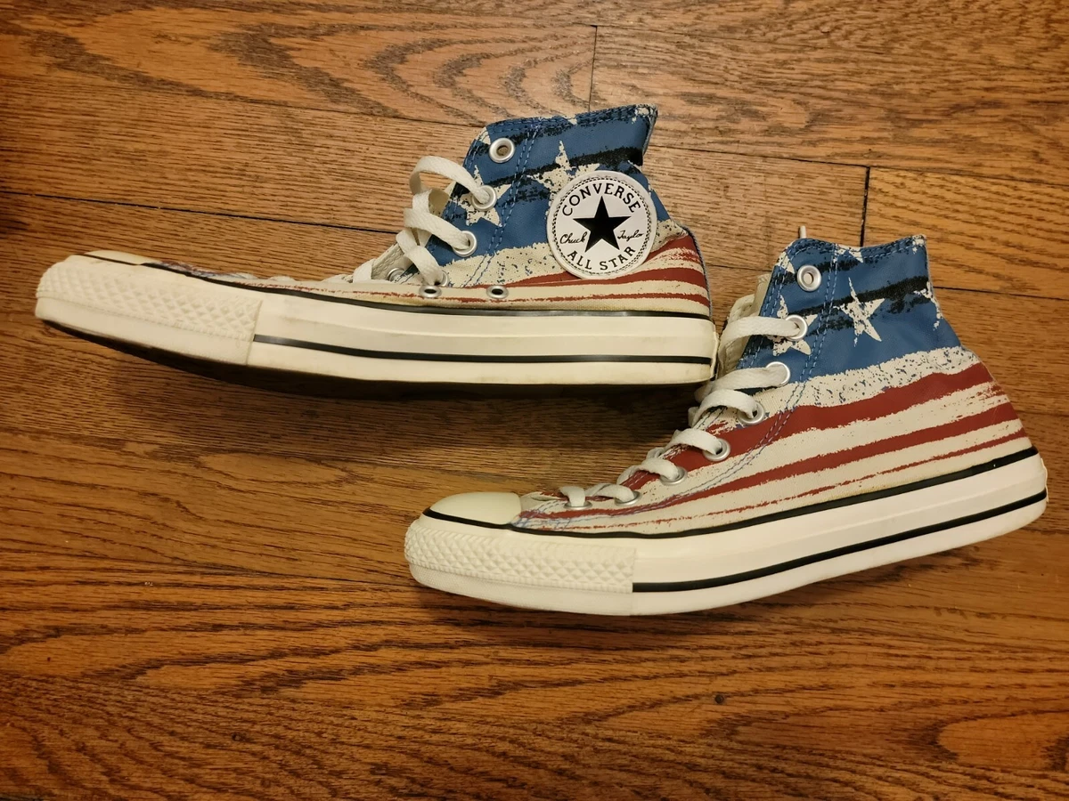 flag converse shoes