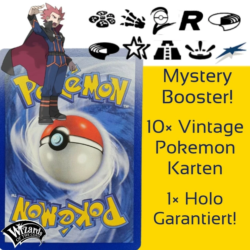 HOLO GARANTIE! 10× Vintage Pokemon Karten Basis Rocket Dschungel Gym Fossil Neo - Bild 4 von 4