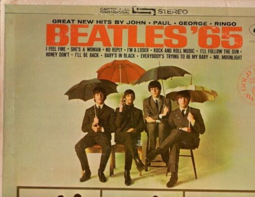 Beatles – Beatles '65 Stereo Reissue Vinyl LP  Green Label, Winchester) - Picture 1 of 20