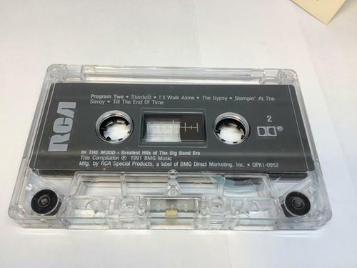 IN THE MOOD Cassette Tape GREATEST HITS OF THE BIG BAND ERA 1991 RCA DPK1-0952 - Picture 4 of 5