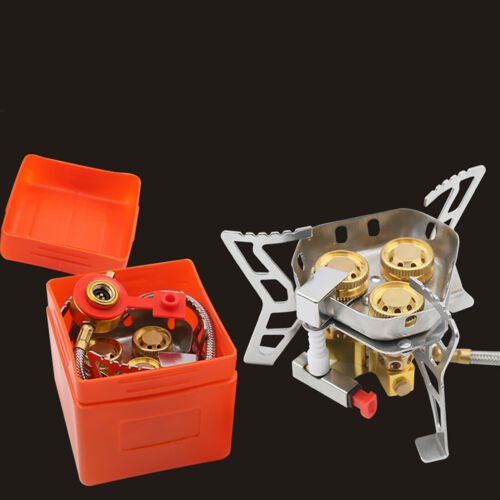 6800W Foldable Windproof Camping Gas Stove Burner Strong Firepower Copper Nozzle - Picture 7 of 20
