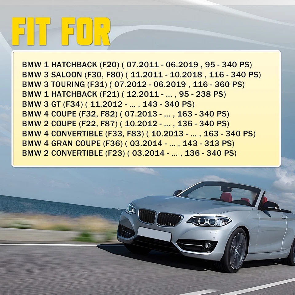 Left Right Front Top Strut Mounting Kit For BMW 1 2 3 4 F20 F22 F30 F32 2011-on - Image 2 of 4