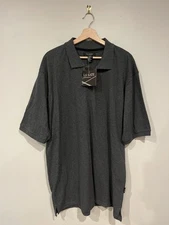 LA Gate Collection Men’s Grey Polo Shirt 2XL XXL New NWT
