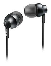 Philips MyJam Chromz SHE3850SG/27 In-Ear Headphones Silver Grey 3.5mm Wired NEW