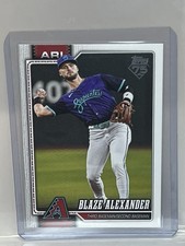 Blaze Alexander 2026 Topps Series 1 #6 Arizona Diamondbacks