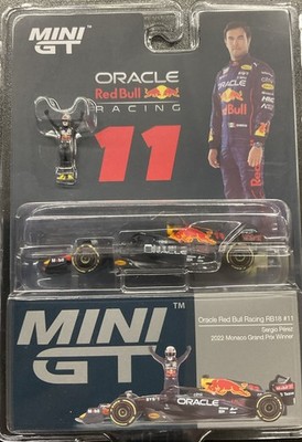 2022 Mini GT 1:64 Red Bull Racing RB18 #11 Sergio Pérez Monaco Winner #551 mint