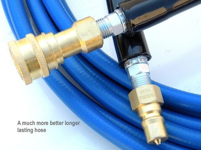Professional Carpet Cleaning Solution Hose 50ft W/Quick Connect