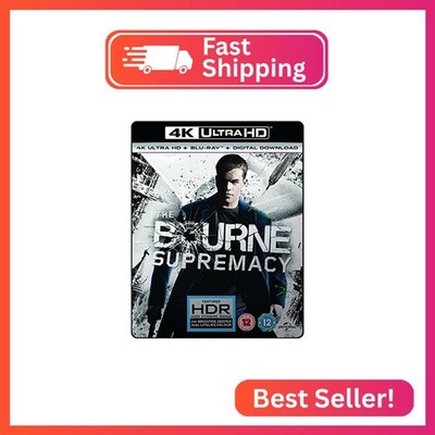 The Bourne Supremacy [4K UHD Blu-ray + Blu-ray] [2004]