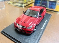 Spark Mercedes-Benz C63 AMG Coupe 1/43 Red No Claim 14Y+ JAPAN