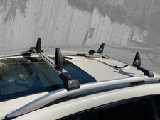 Roof Rack And Load Stops Ladder Tilt For Ford Ranger 2015 - Up Silver
