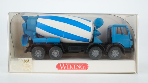 Wiking H0 6810428 MB Hormigonera Azul y Blanco | Condition: Gebraucht