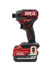SKIL ID6739B-00 20-Volt Brushless Cordless 1/4" Impact Driver/4Ah Battery