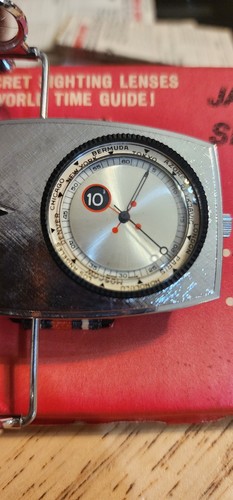 1965 GILBERT ~ JAMES BOND 007 ~ SPY WATCH WITH CASE PAPERWORK SEAN CONNERY RARE - Bild 12 von 14