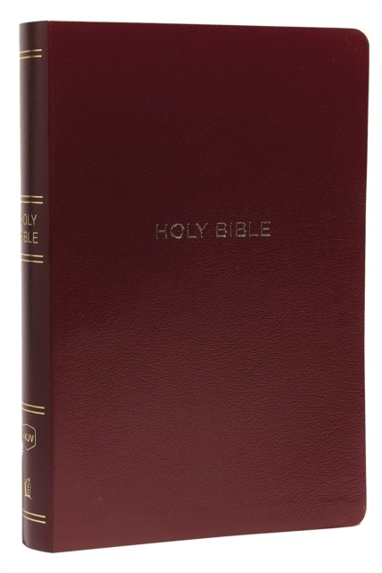 NKJV Holy Bible, Giant Print Center-Column Reference Bible, Burgundy