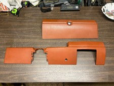 1970 Dodge Charger Plymouth Road Runner Dash Pad Glove Box Set Burnt Orange