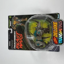 Kenner Transformers Beast Wars Rhinox Deluxe Transmetals 3 Mode 1997 OPEN BOX