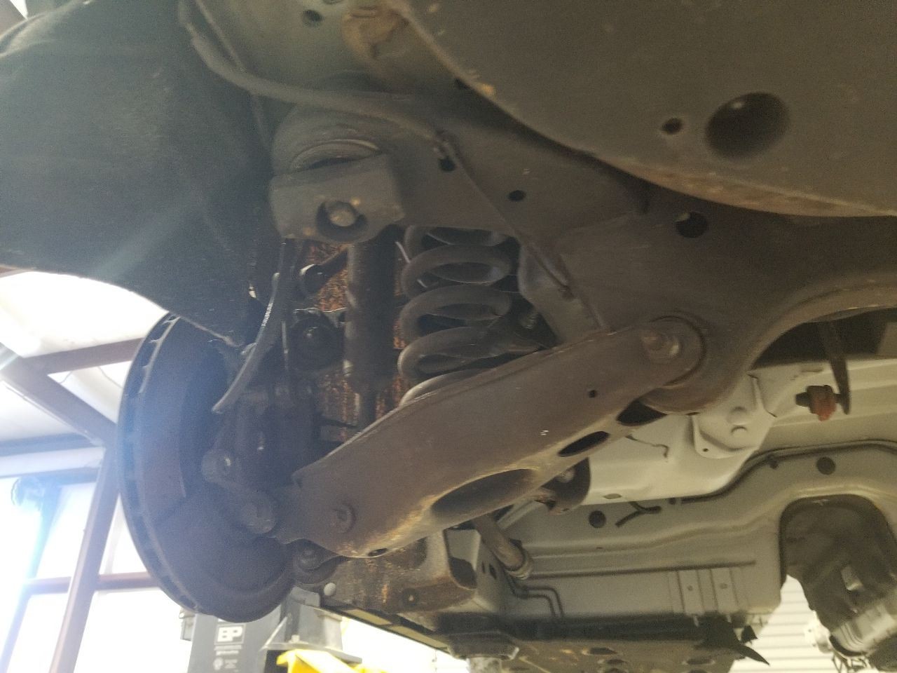 14 2014 MASERATI GHIBLI SQ4 3.0L AWD REAR SUSPENSION LEFT DRIVER 