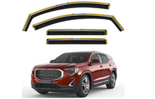 In-Channel Window Rain Guards Fit for GMC Terrain 2018-2024, Extra Durable Windo
