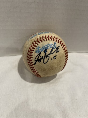 VINTAGE 1990s SIGNED CAROLINA LEAGUE MiLB BASEBALL  Number 15
