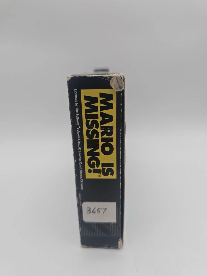 Mario Is Missing! SNES Super Nintendo 1993 Authentic CIB - Image 2 of 4