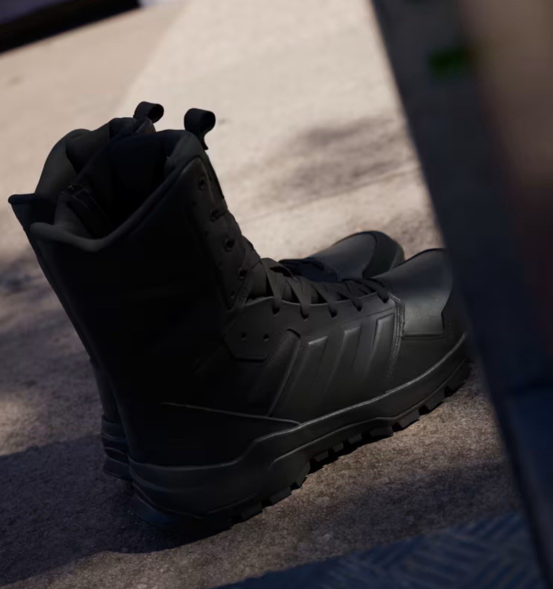 Adidas GSG9 2024 Zip Boot Triple Black JP9888 military police