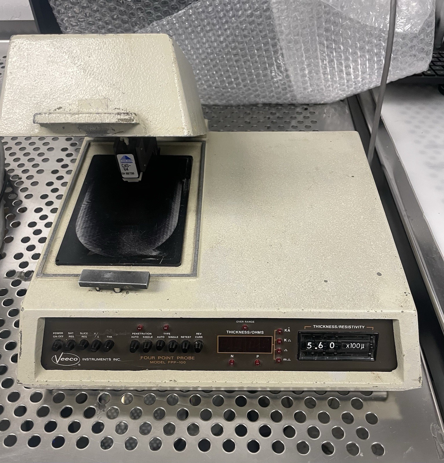 Veeco FPP-100 Four Point Probe. Complete,