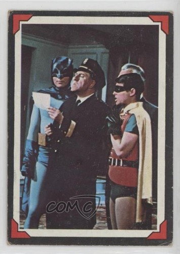 1966 Topps Batman Riddler Back #26 A Nefarious Note — Raw