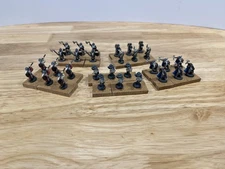 Ral Partha vintage 25mm dwarves - 30 painted figures w/assorted weapons