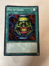 yugioh meme cards Amazon.com: YU-GI-OH! - Pot of Greed (YGLD-ENB26) - Yugi's Legendary Decks  - 1st Edition main image 0