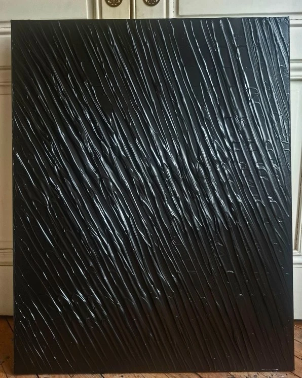 Bruno Cantais - HOMMAGE À SOULAGES - 89X116 - Photo 4/4